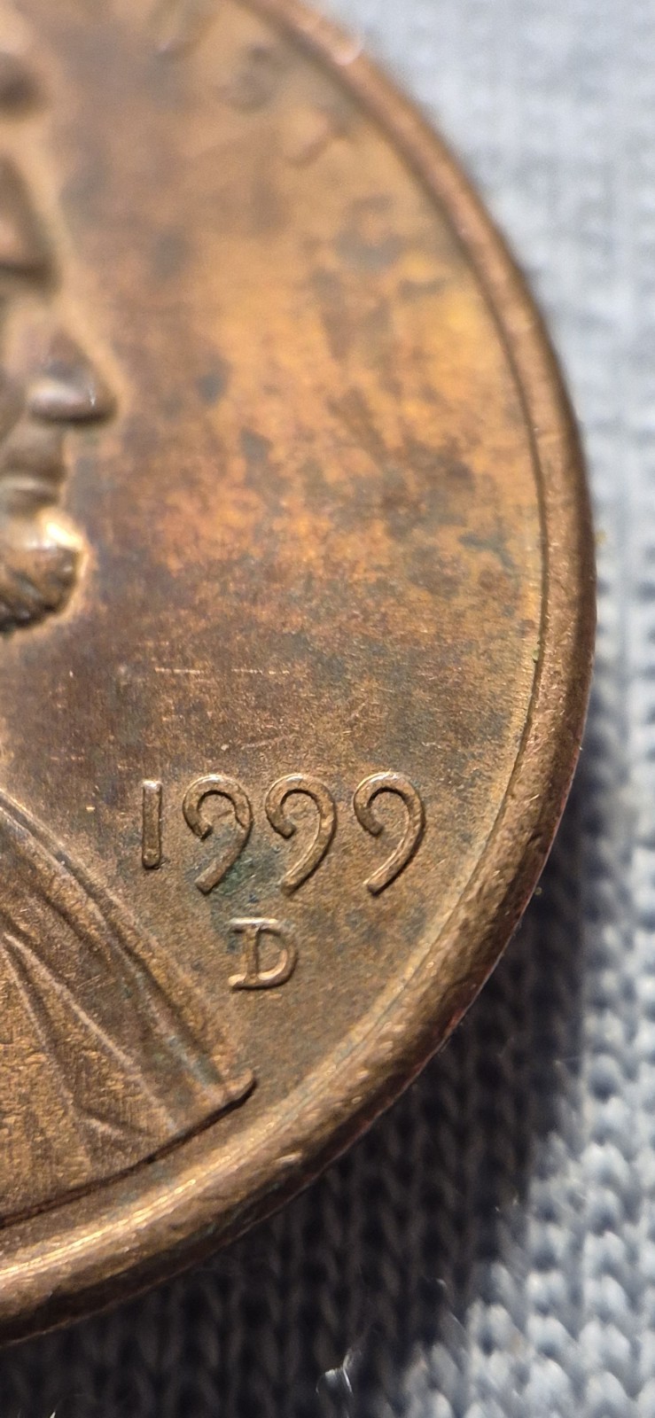 1999D Error Penny