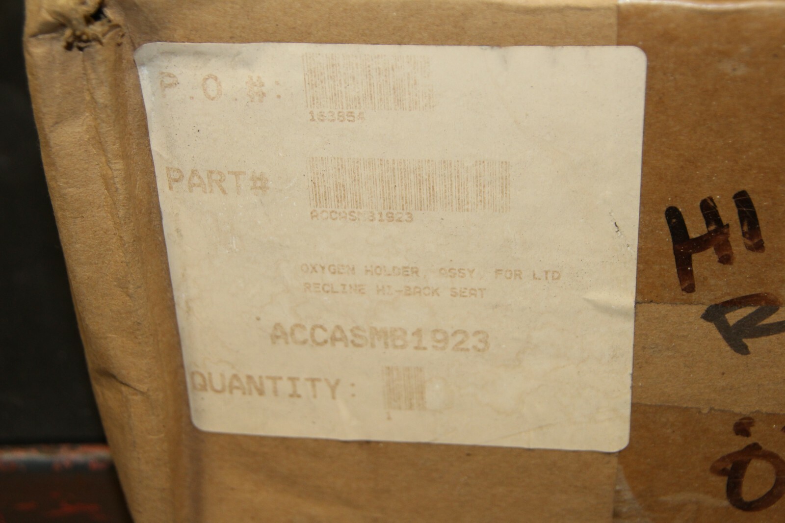 ACCASMB1923 Pride Oxygen Holder Kit