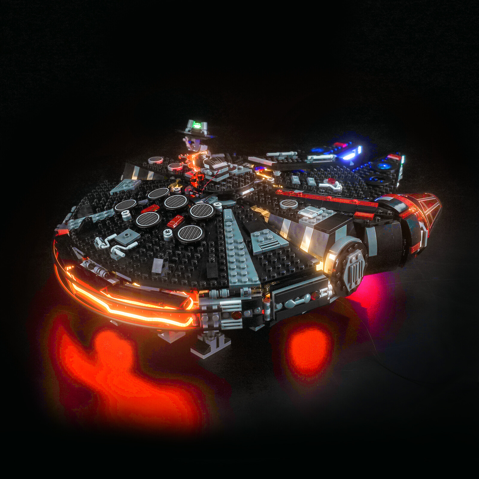 LocoLee LED Light Kit for LEGO Star Wars 75389 The Dark Falcon Lighting Set