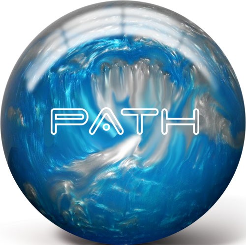 Pyramid Path Aqua/Silver Bowling Ball
