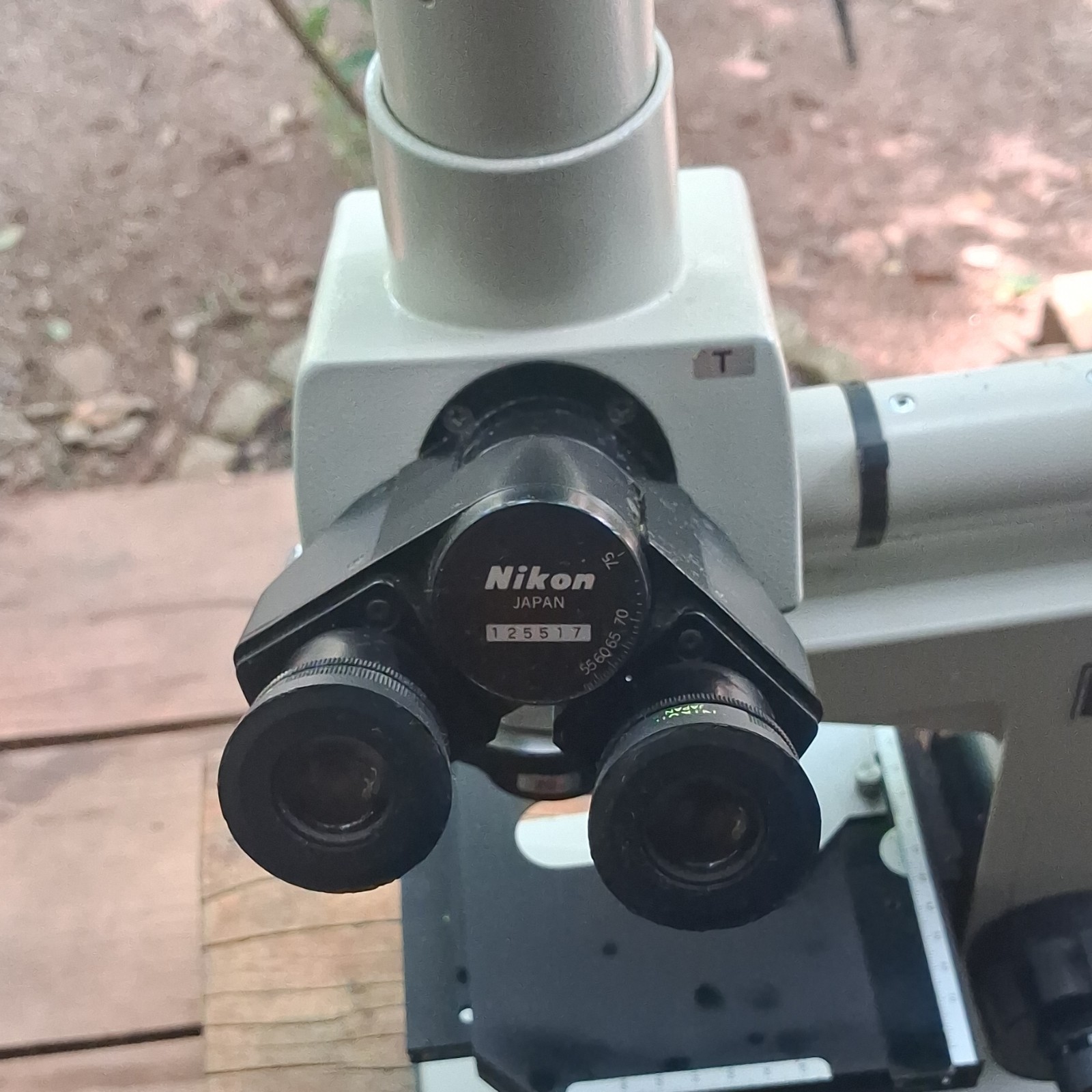 Nikon Optiphot Upright Binocular Compound Microscope 40x-100x