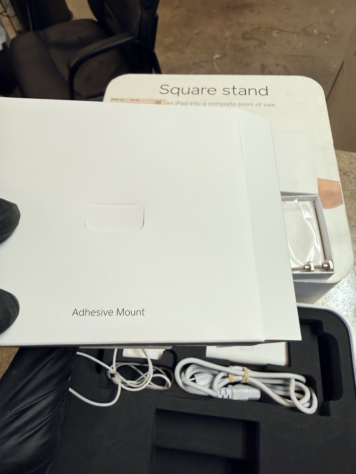 Square Square Stand for iPad POS System w/ Square Reader & Accessories