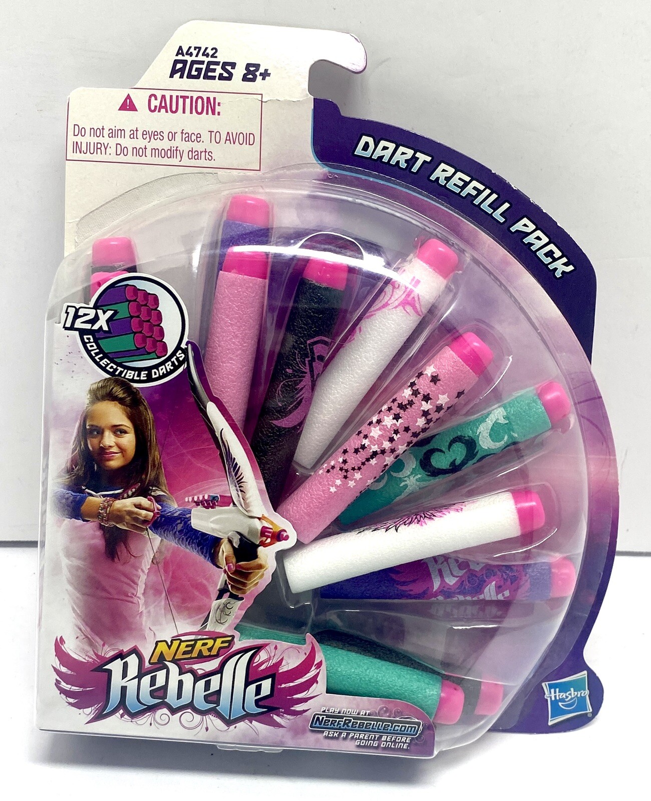 NERF Rebelle 12 Dart Refill Pack  - FacTory Sealed BRAND NEW!!!