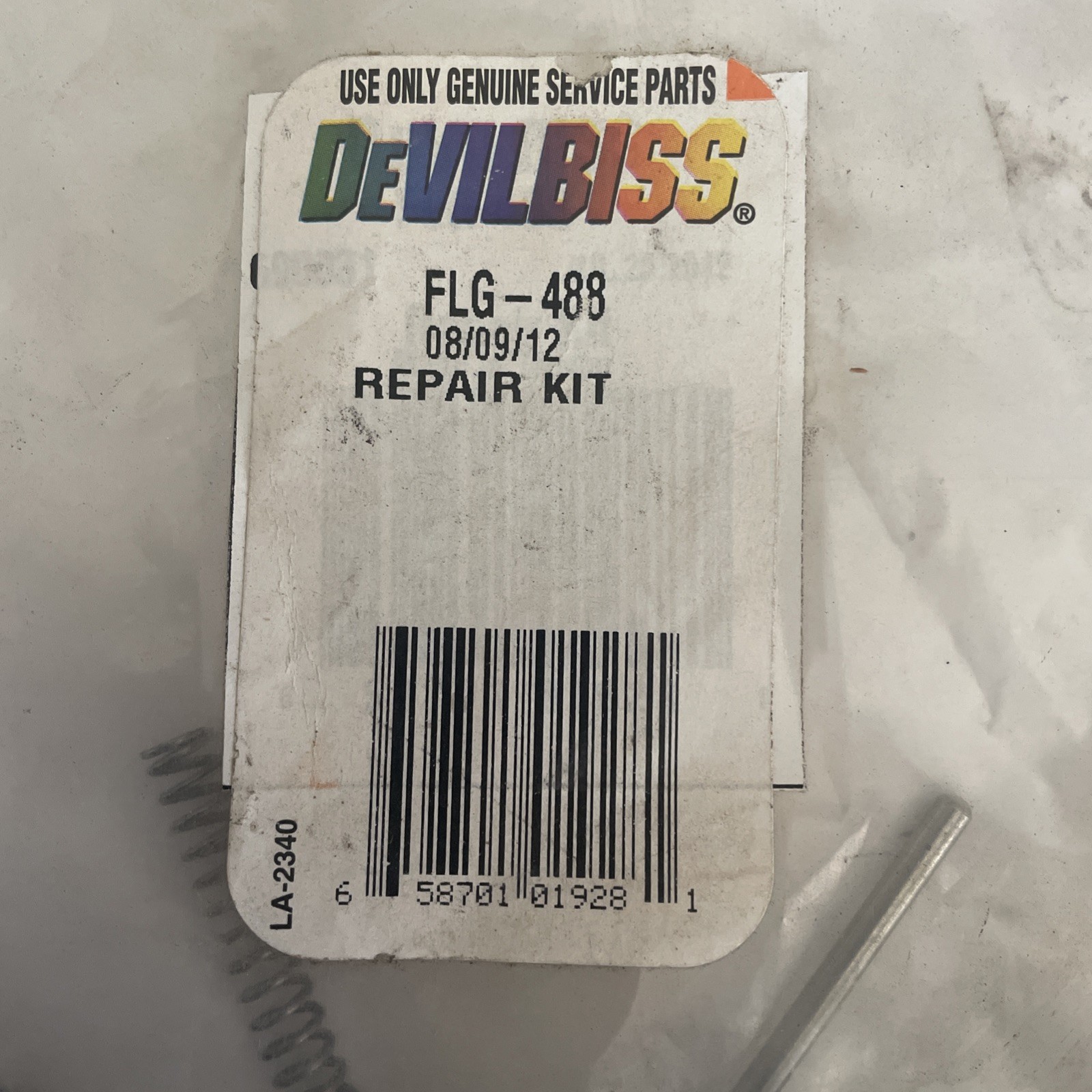 1PC DEVILBISS FLG488 FLG 3 Repair Kit FLG-488