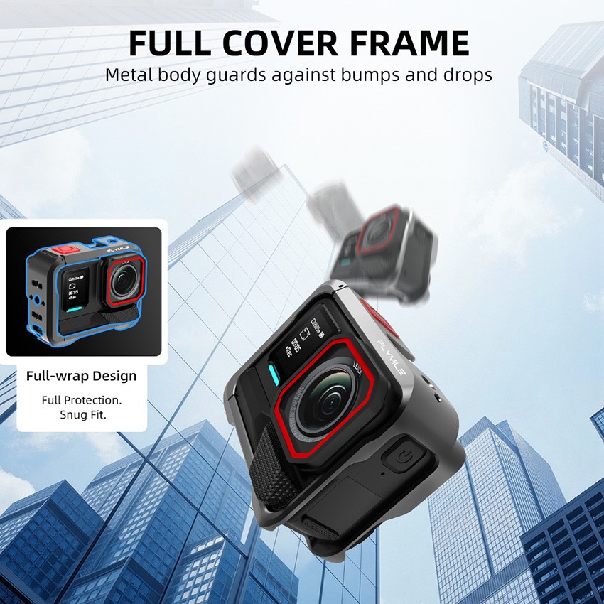 Metal Rabbit Cage Protective Frame for Insta360 Ace Pro 2
