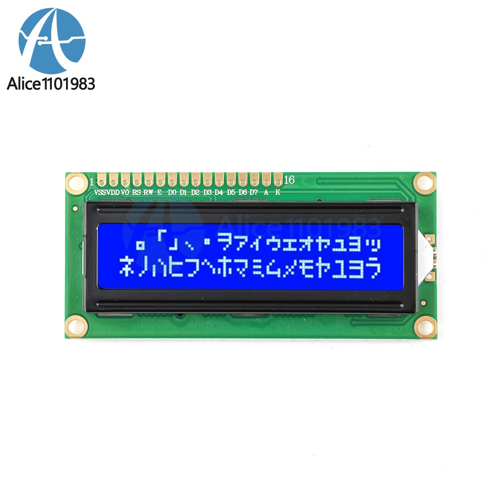 10PCS 1602 16x2 Character LCD Display Module HD44780 Controller blue Arduino LCD