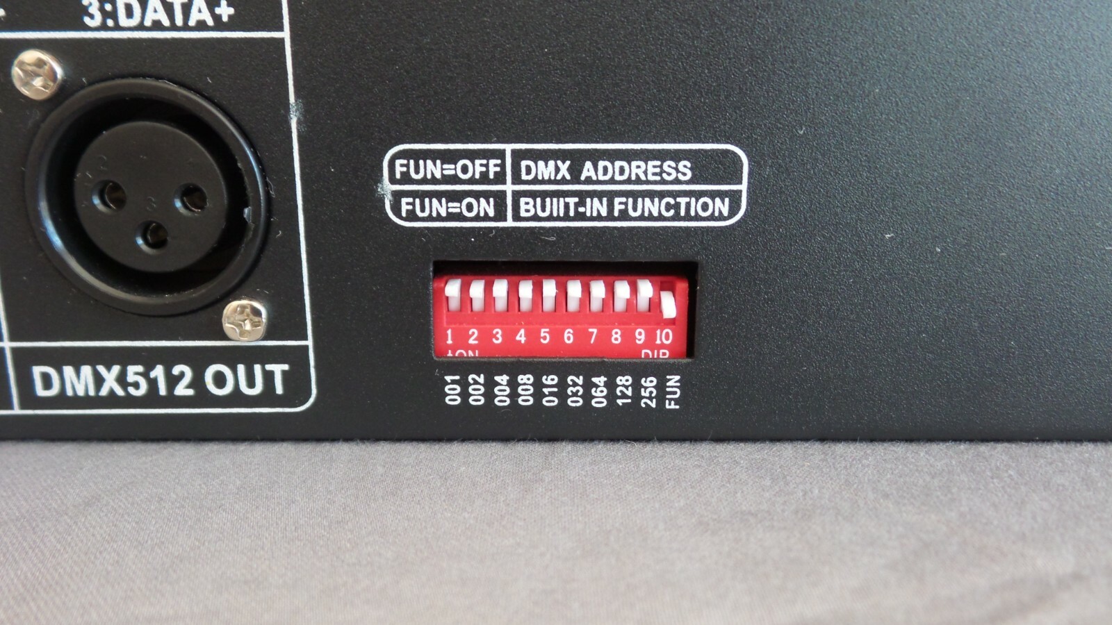 24 CH Channel DMX512 Decoder DC 12V-24V Lighting System Black