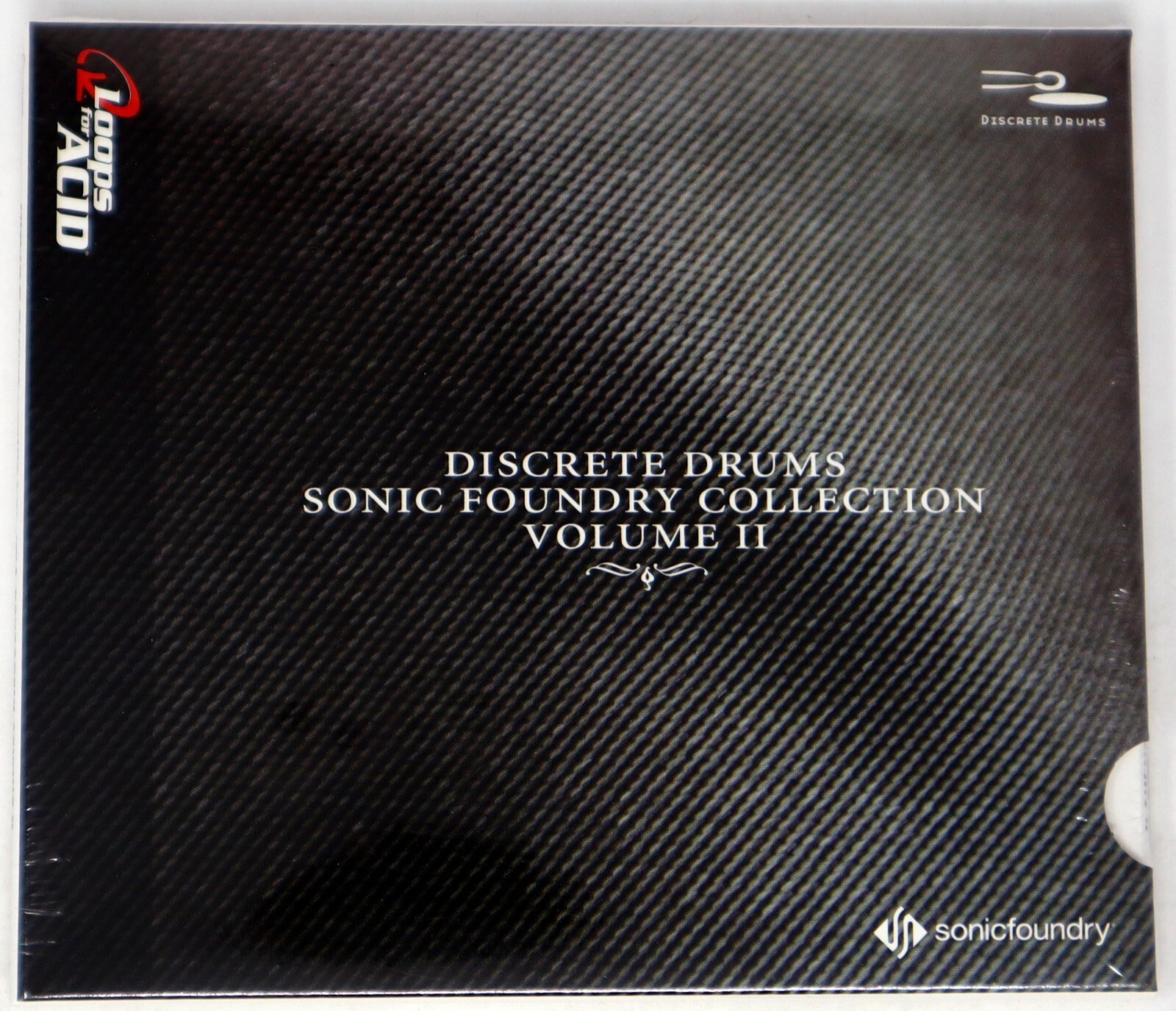 Sonic Foundry Discrete Drums 2 Loops For Acid Sample/Sound Library/Sampling CD