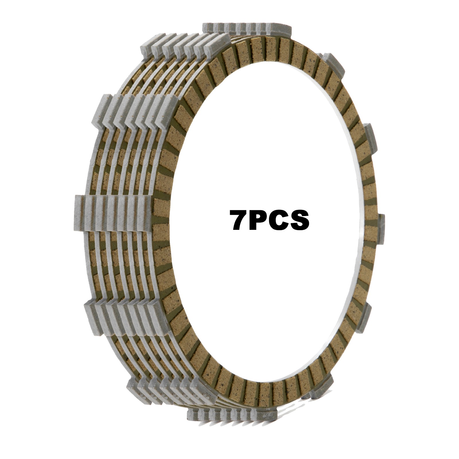Clutch Kit 7pcs Friction Plates for Harley 1987-1990 Sporster 883 Hugger XLH883