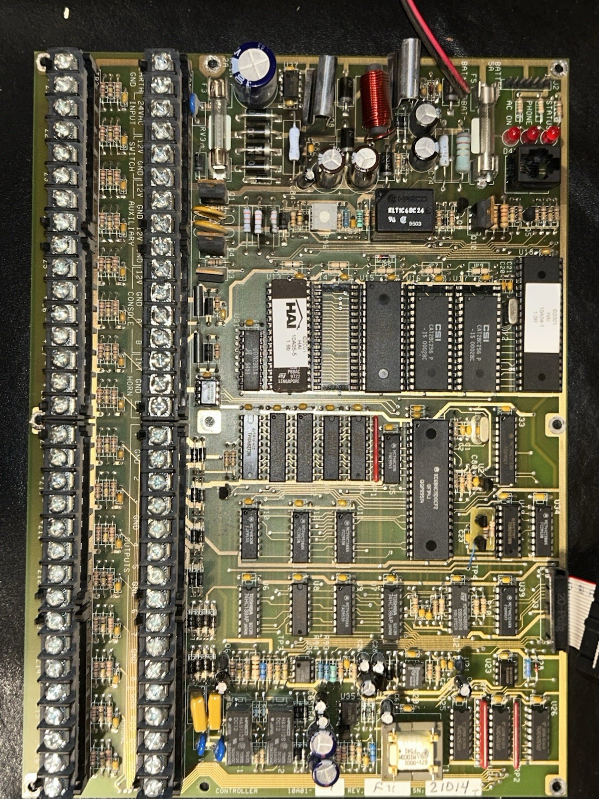 Leviton HAI Omni 10A01 Rev F11 Control Panel board