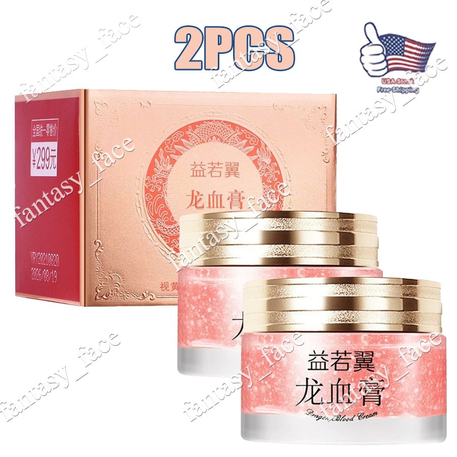 2PCS Dragons Blood Cream with Retinol and Placenta Rejuvenating Moisturizer ~NEW