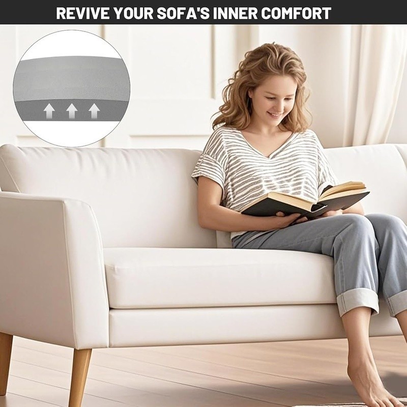 Couch Support Cushion Sagging Sofa Quick Restore Firm High-Density Foam New