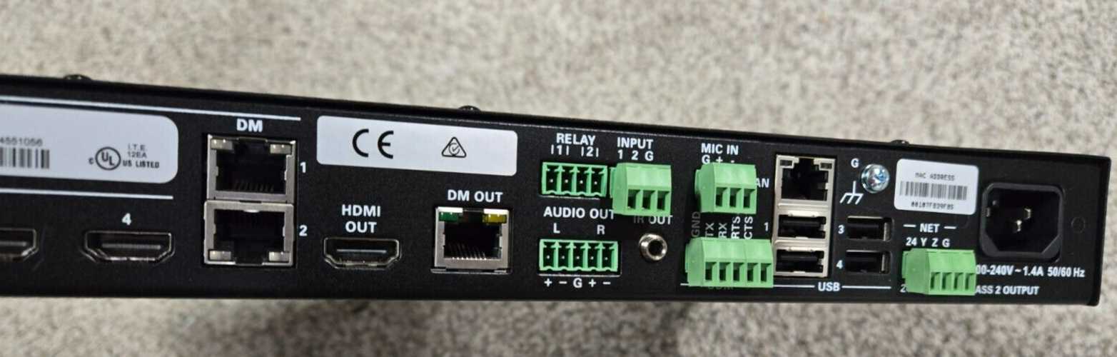 Crestron DMPS3-4K-150-C 3-Series 4K DigitalMedia Presentation System HDMI