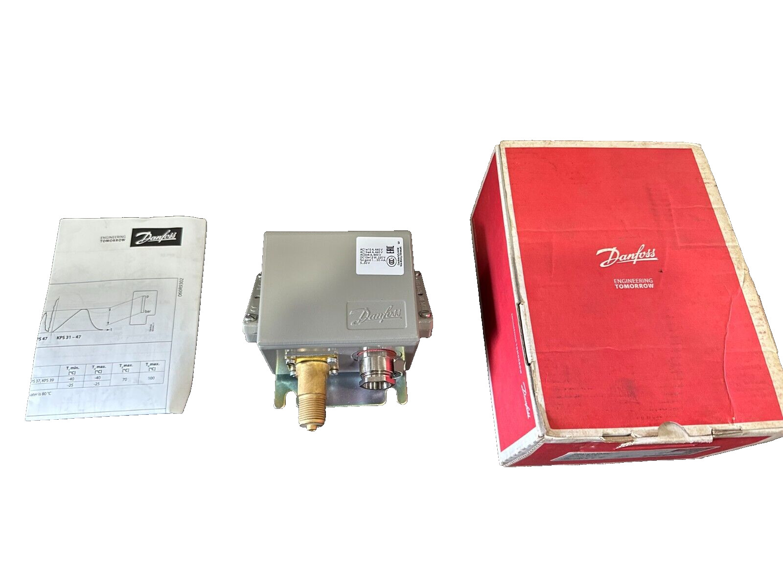 DANFOSS PRESSURE SWITCH KPS35 060-310066