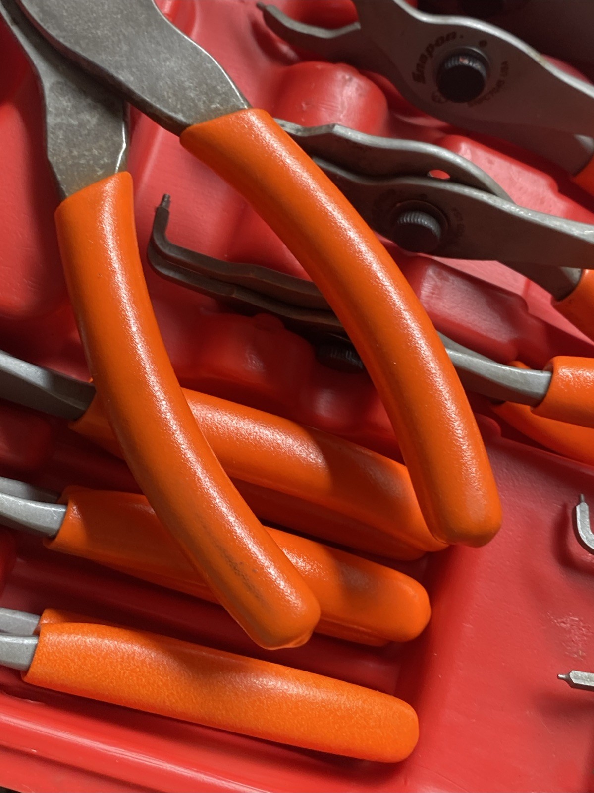 SNAP ON KIT SRPC113 SNAP RING PLIERS ORANGE COLOR