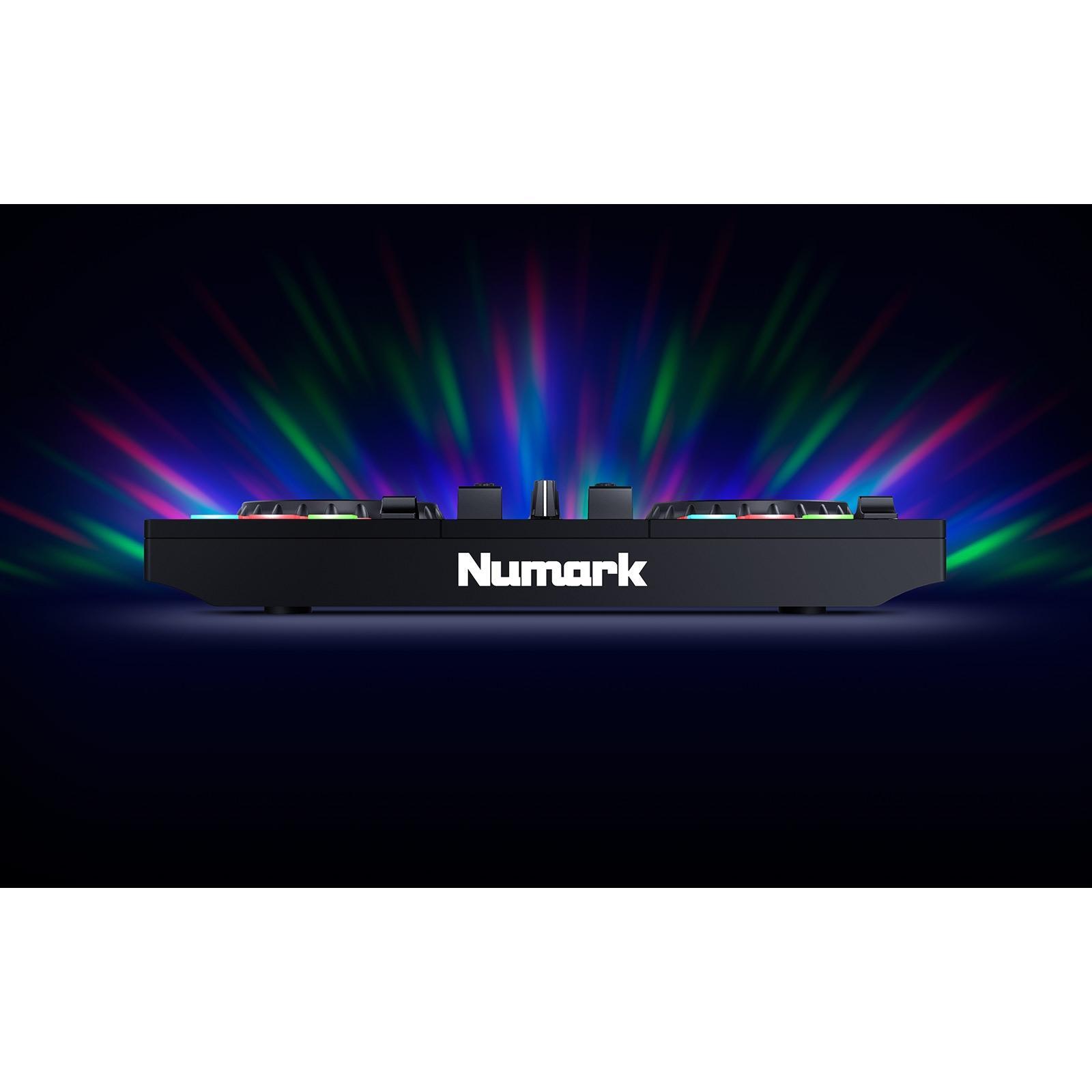 Numark Party Mix Live Built In Light Show & Speakers DJ Controller w Case