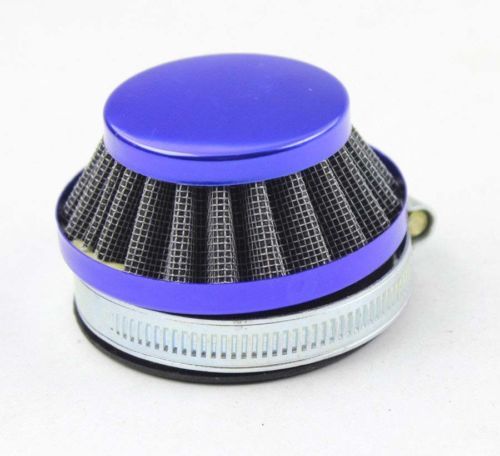 New 58 MM High Performance Motorcycle blue UFO Air Filter
