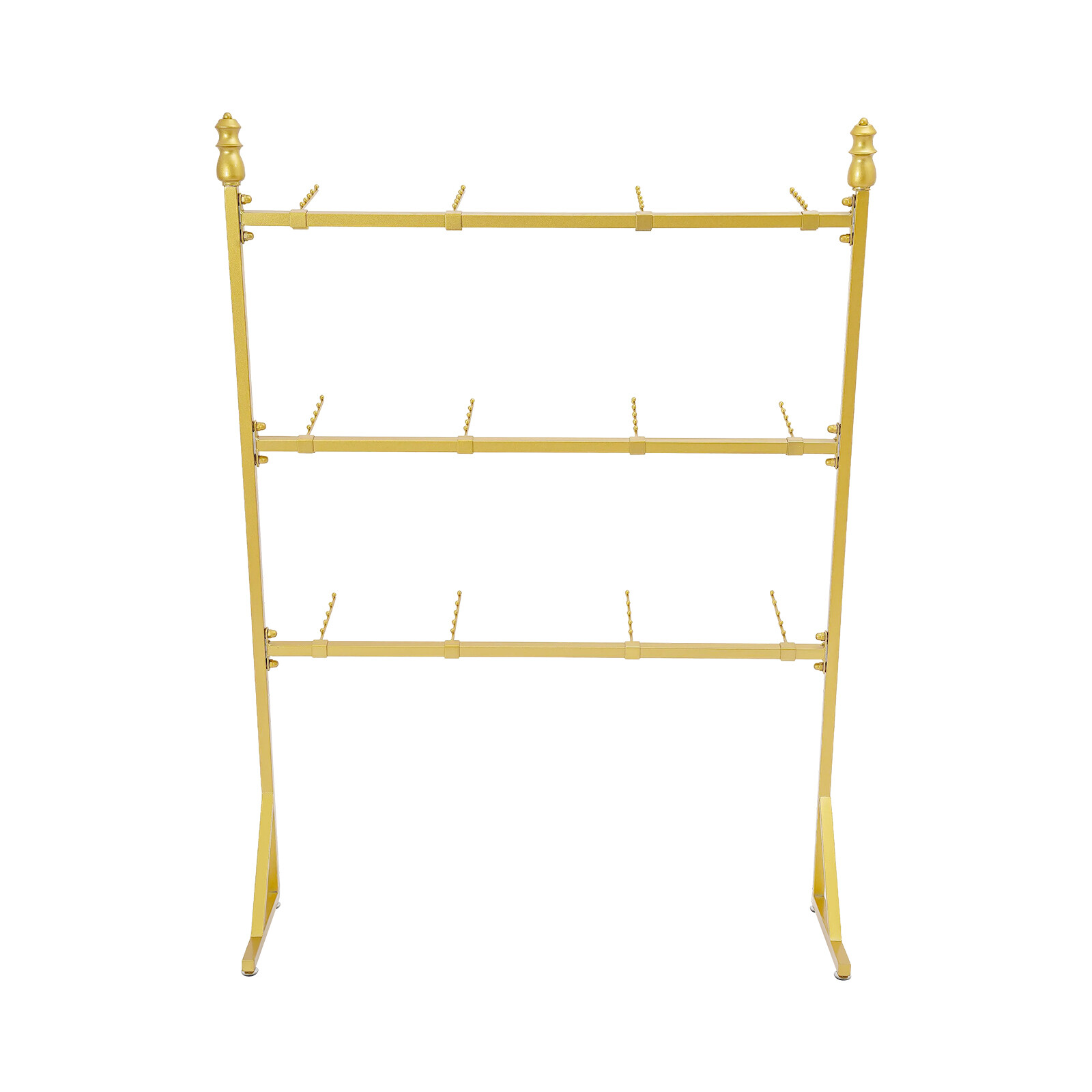 Lingerie Stand Shelves, Bra Gold Rack, Carbon Steel Underwear Display Stands