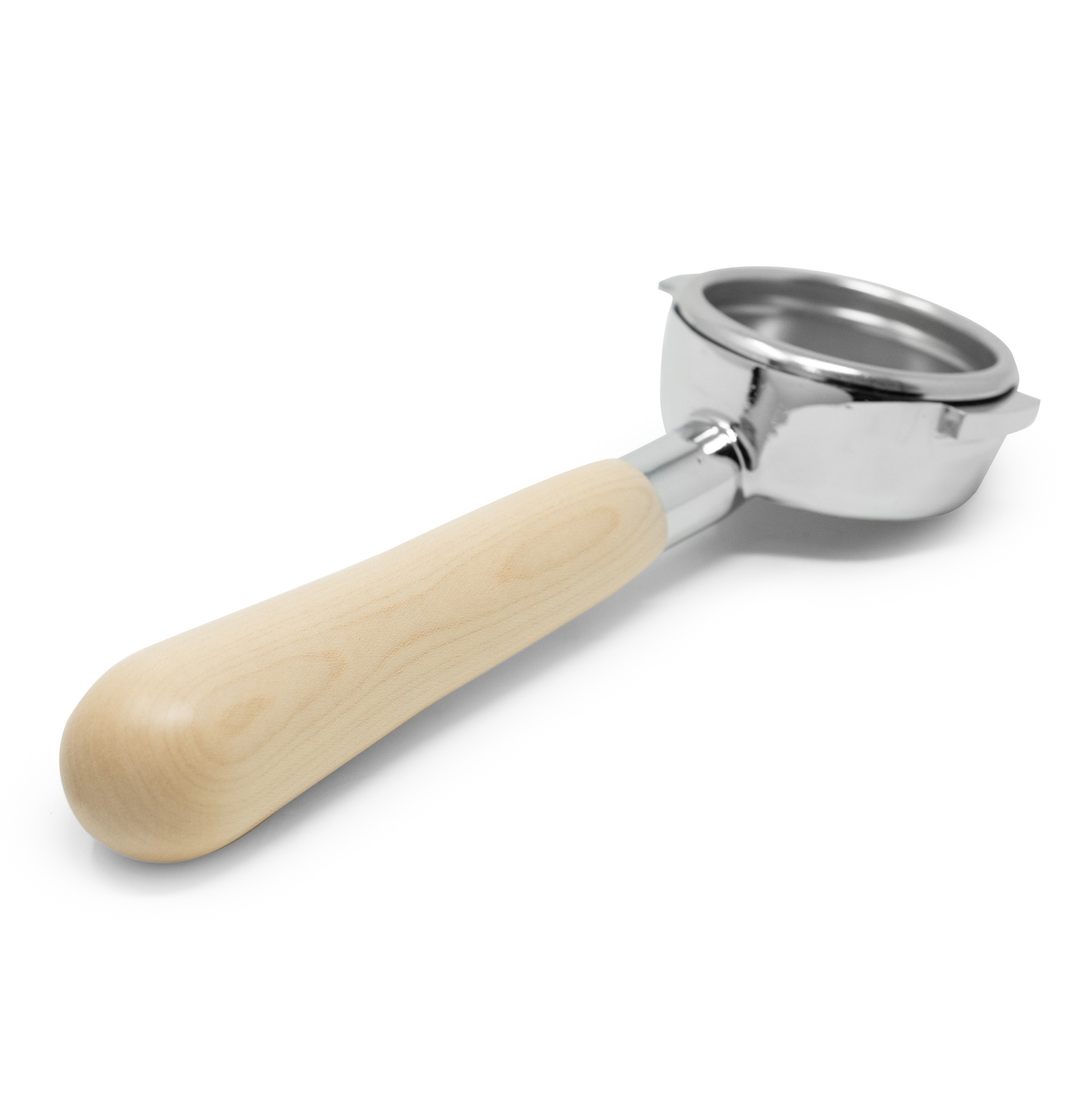 Seattle Coffee Gear E61 Slanted 58mm Bottomless Portafilter - Maple