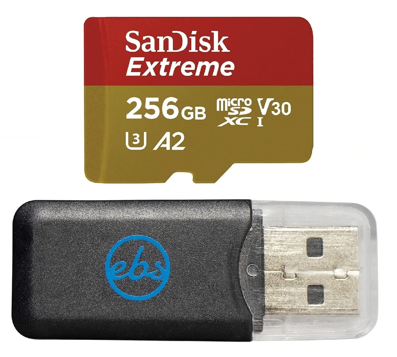 SanDisk 256GB Extreme MicroSD Memory Card for Lenovo Gaming Systems