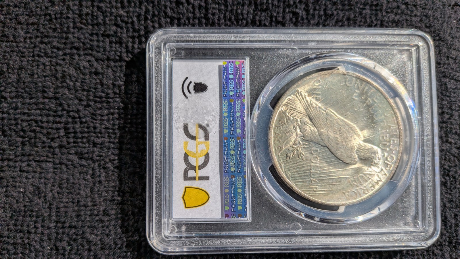1923 PCGS MS64+ Peace Silver Dollar