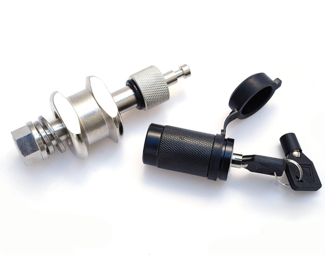 GGC 4x4 Premium Anti Rattle Hitch Lock Pin Bike Racks/Boat/Trailers #I3