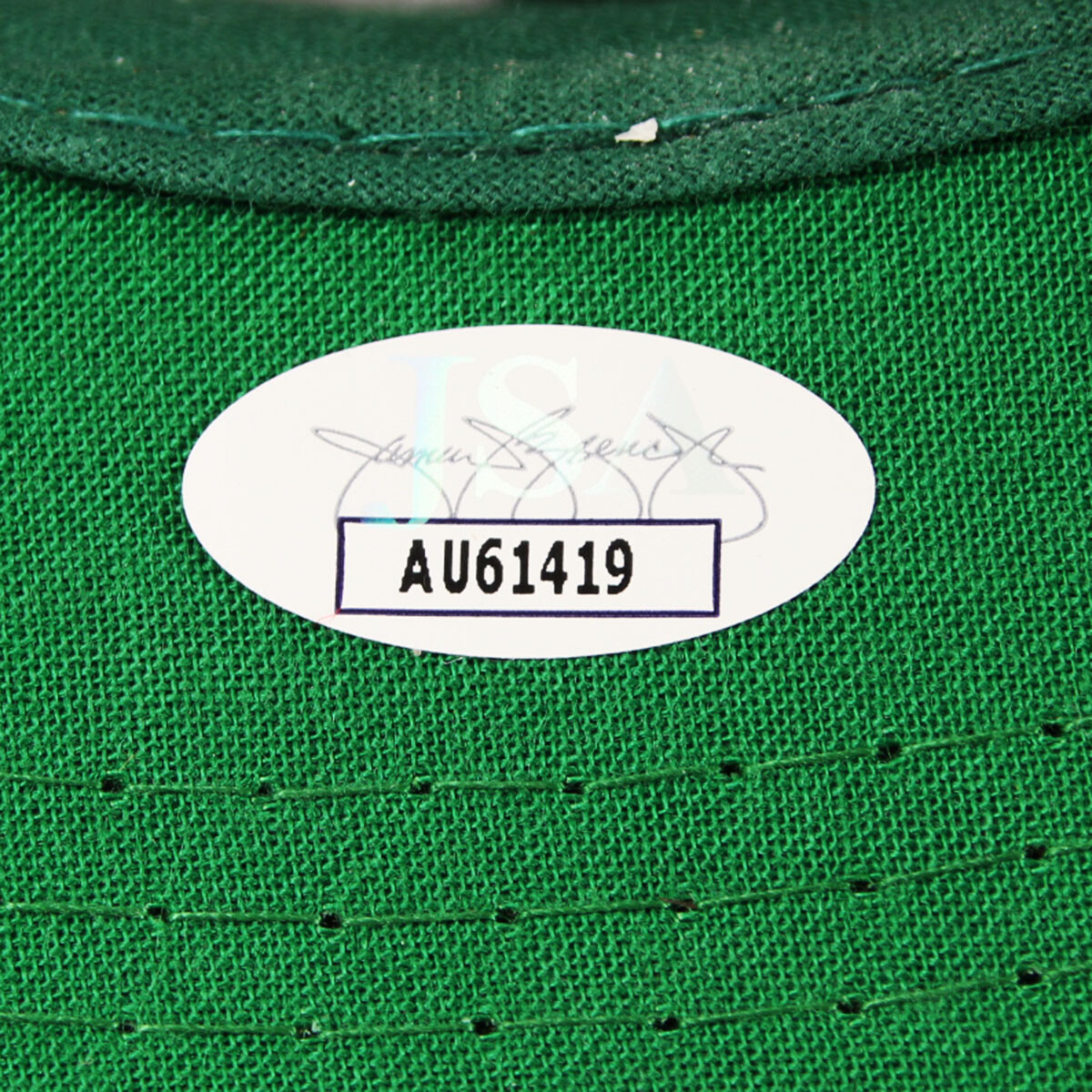 Joe Rudi Signed Hat A's - COA JSA