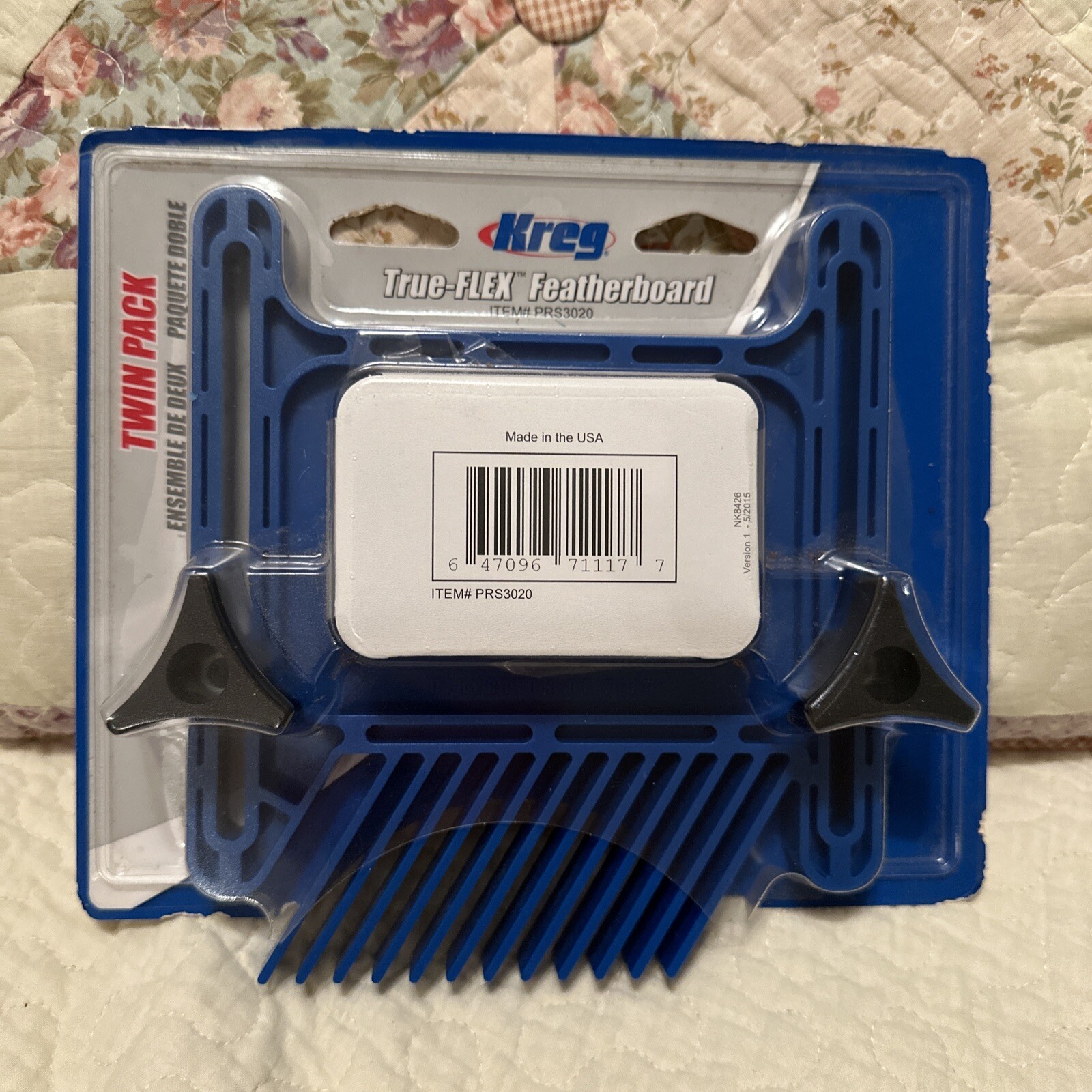 Kreg True-Flex Featherboard Exclusive Wedgelock Hardware- Single