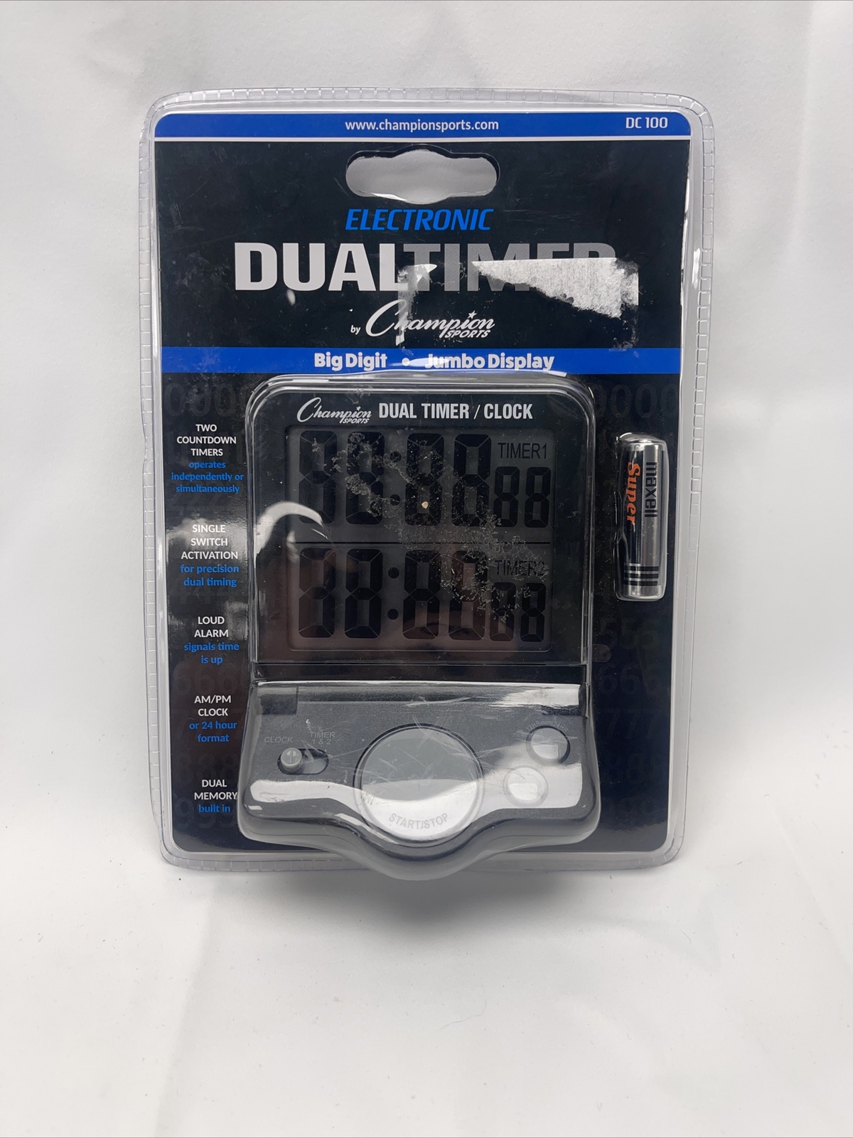 Electronic dual timer by Champion sport