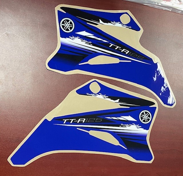 YAMAHA TTR125 TTR 125 SHROUD GRAPHICS WILL FIT 2008-2023 HIGH END MADE IN USA