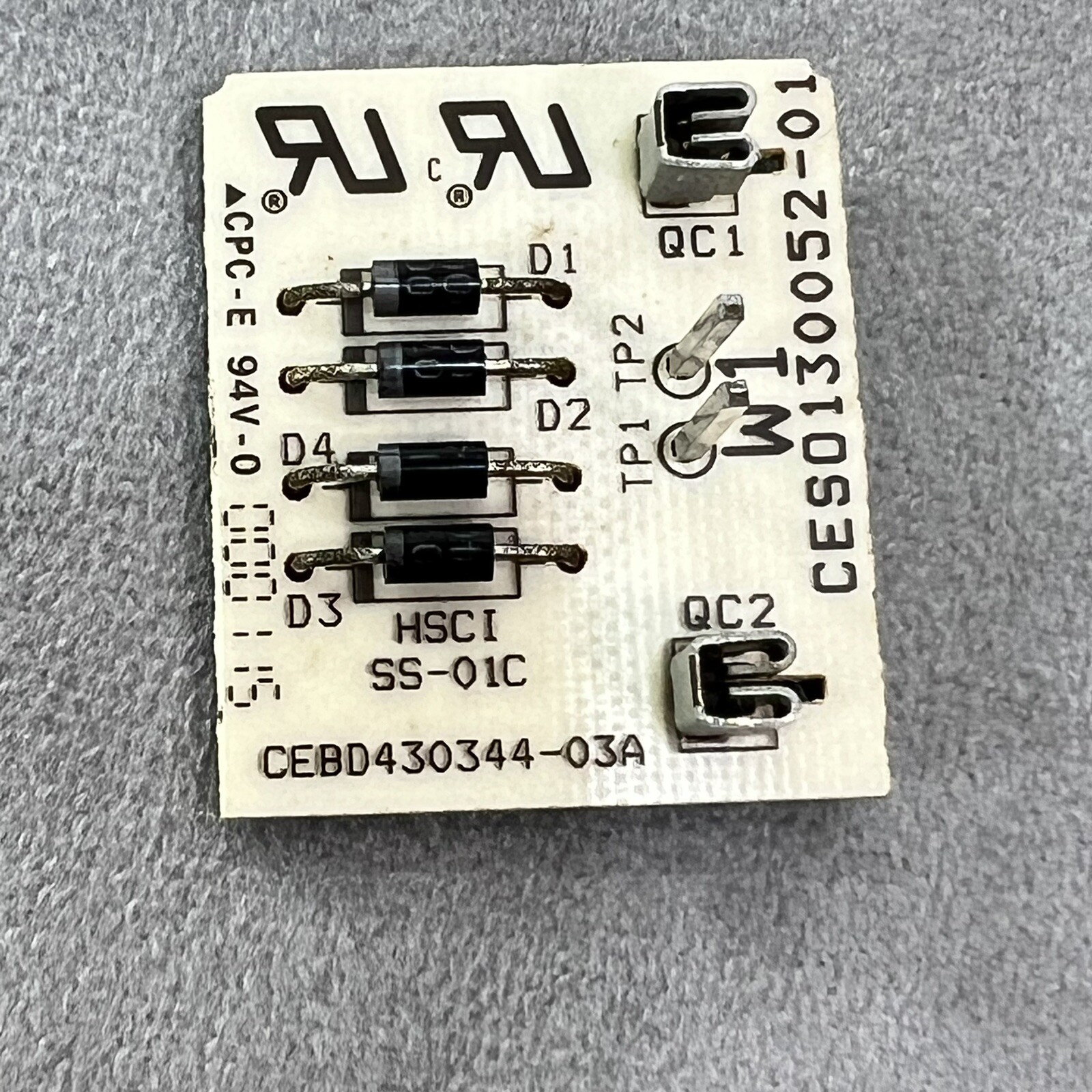 CESO130052-01 Rectifier Control Board CEBD430344-03A