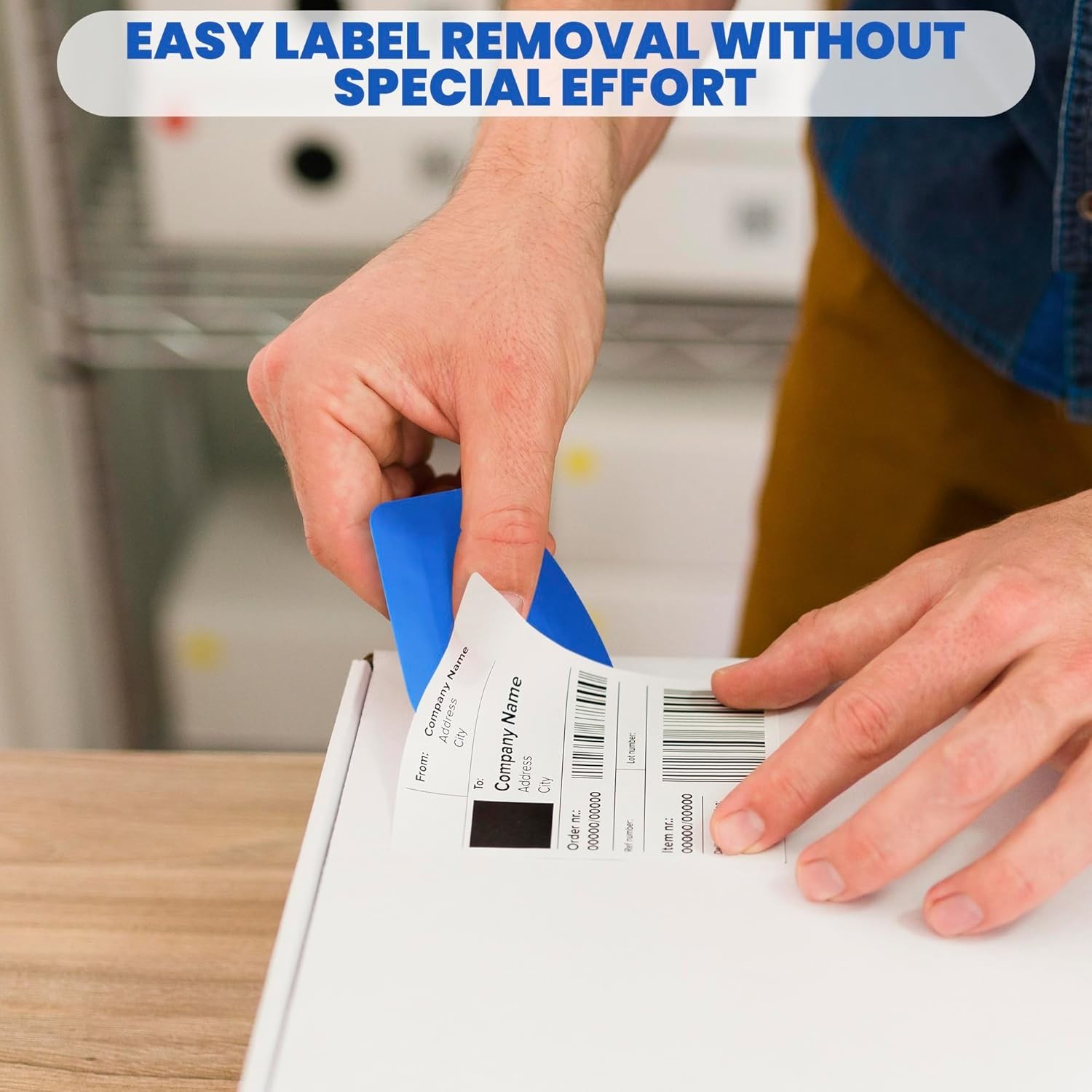 4-Pack Durable Sticker Removal Tool Set - Non-Residual Car Decal Remover