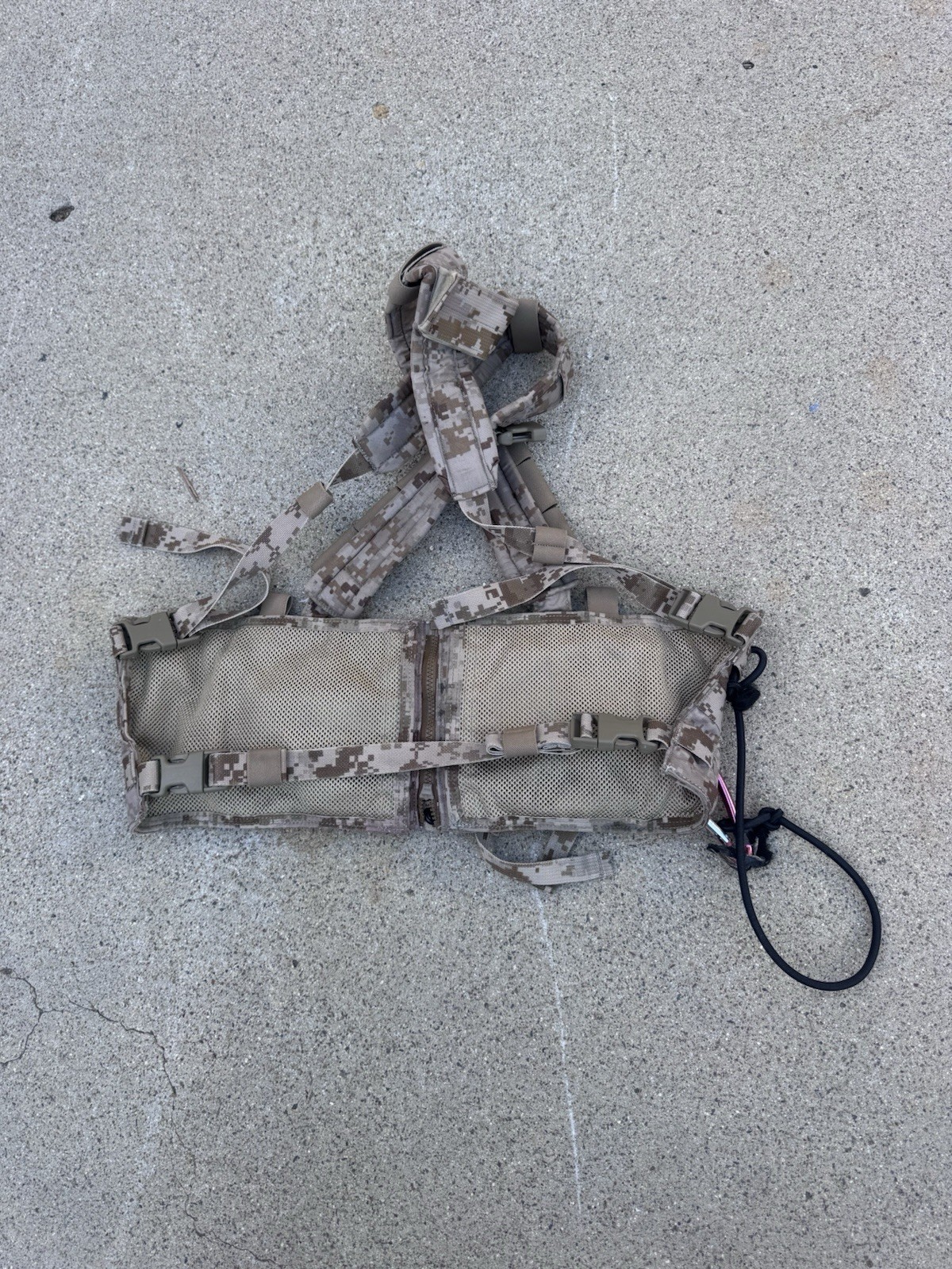 Eagle Industries Split Zip MPCR V2 AOR1 Multi-Purpose Chest Rig