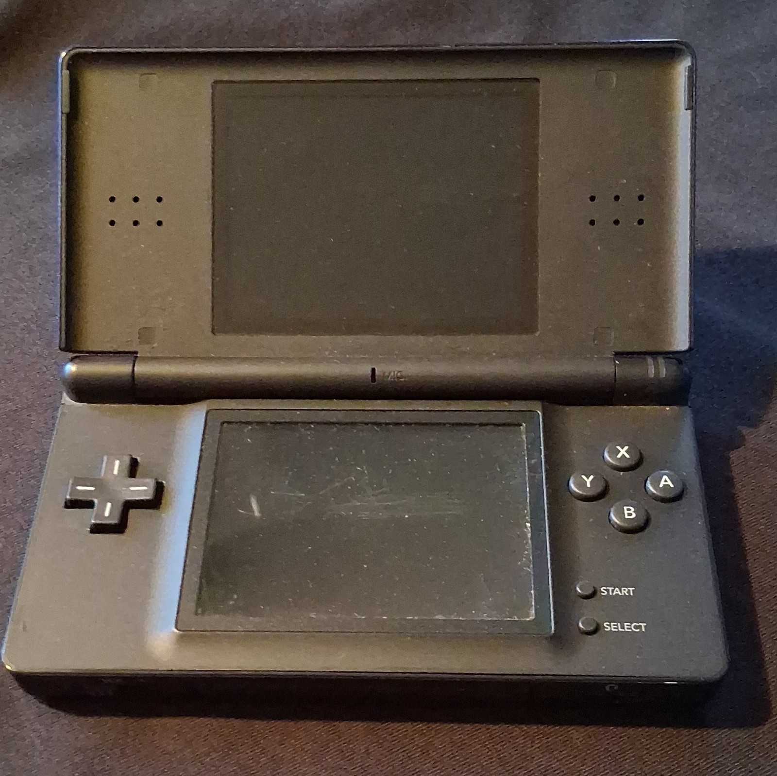 Nintendo DS Lite USG-001 Black Handheld Console Touchscreen NTSC-U/C