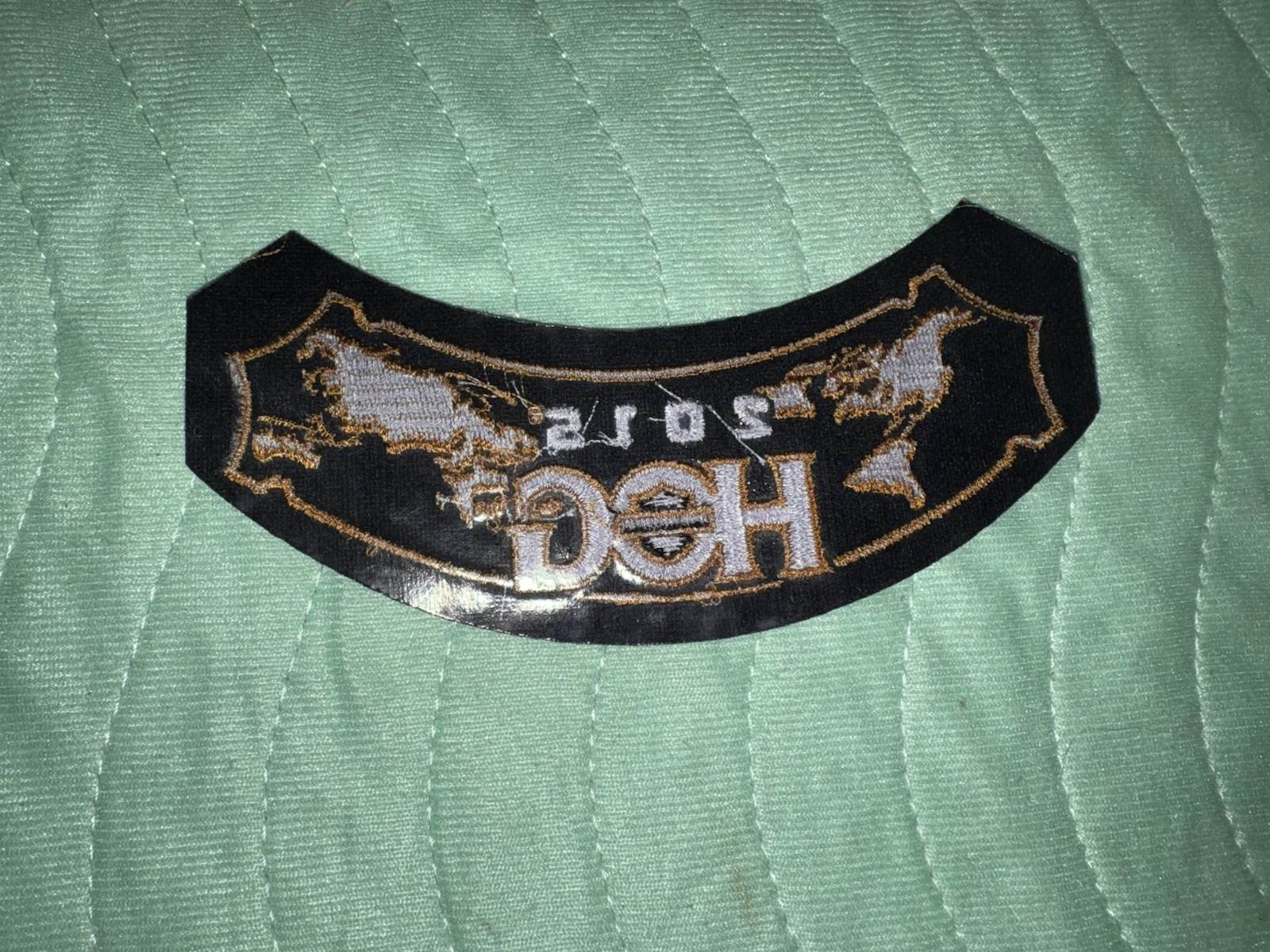 New WORLD 2015 Harley Davidson HOG Annual Membership Rocker Patch