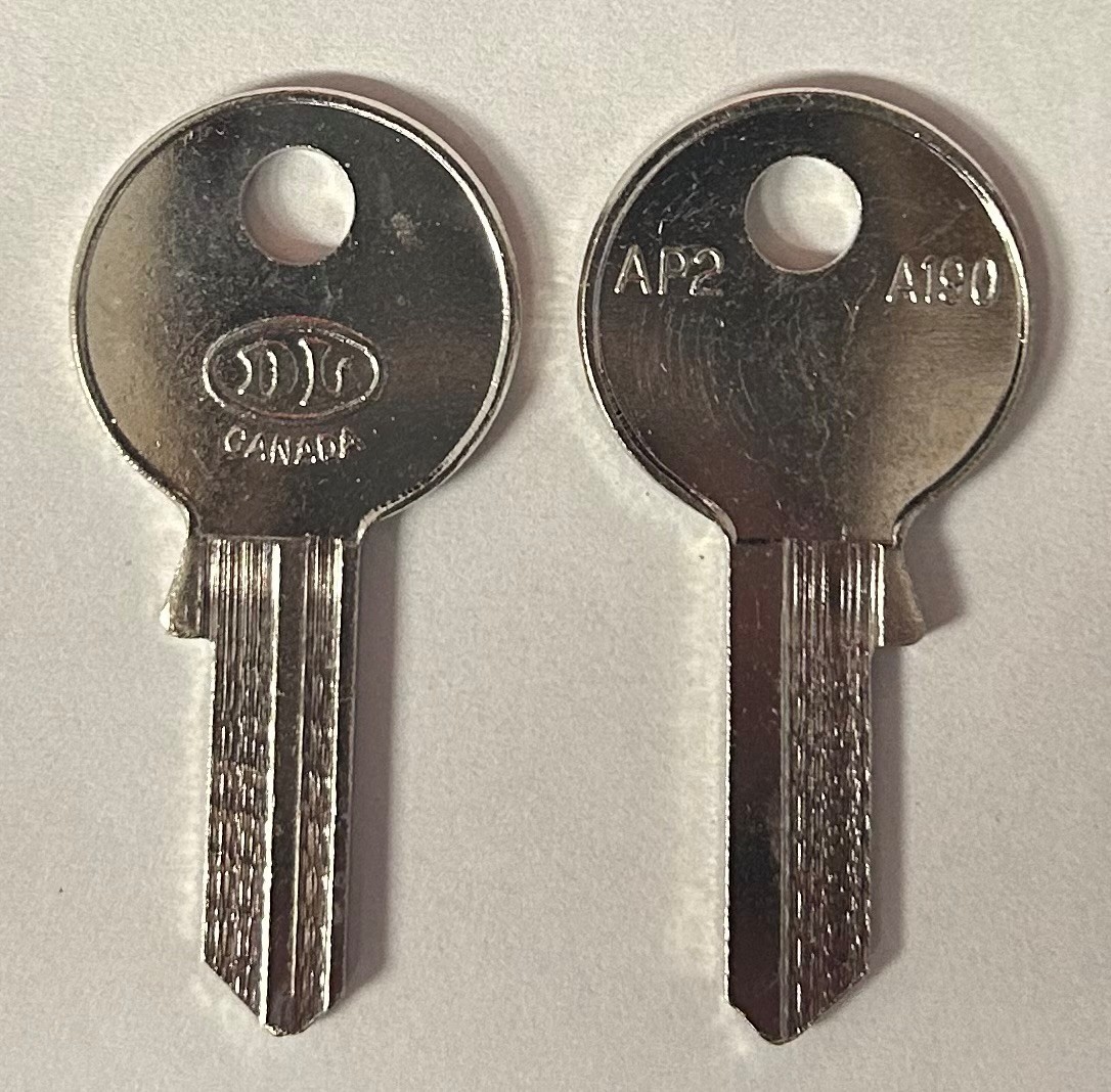 Dominion Lock AP2 / A190 Key Blank uncut (1 Pc)