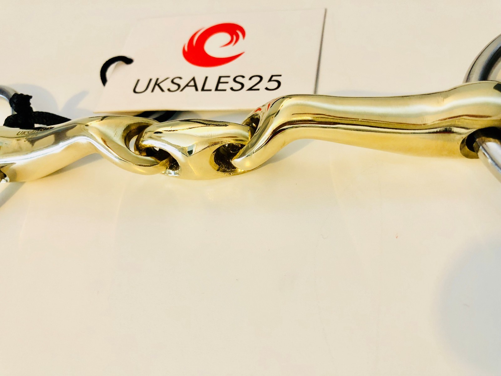 Loose Ring Snaffle Bit Connecting Angle (UKSALES25) Same Day Shipping