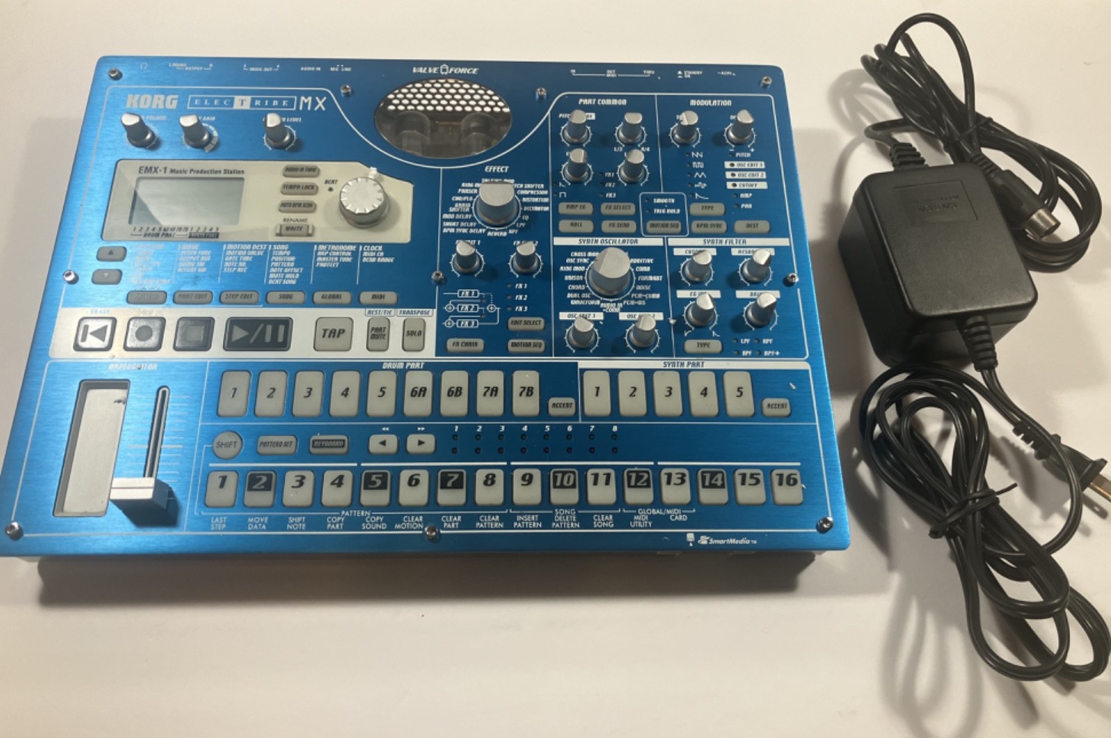 KORG Electribe MX EMX-1 Smart Media Edition with AC Adapter Tested & Working
