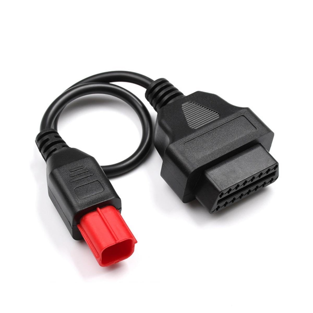 Euro5 Adapter 6 Pin OBD Motorcycle 6pin to OBD2 ECU Adaptor Plug ISO 19689