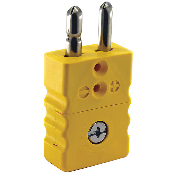 Dayton Thermocouple Plug, Yellow, Type K, Jack 36GL02 Dayton 36GL02 190735274613