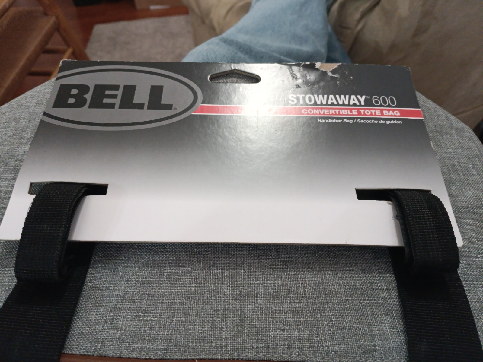 Bell Stowaway 600 Convertible Tote Bag For Bike Handlebars New