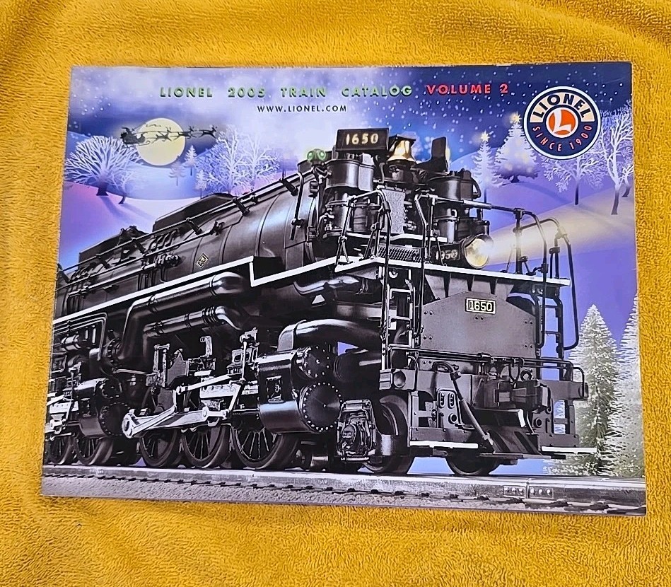 Lionel Trains 2005 Catalog Volume 2 O Gauge O Scale Book 140 Pages Railroad