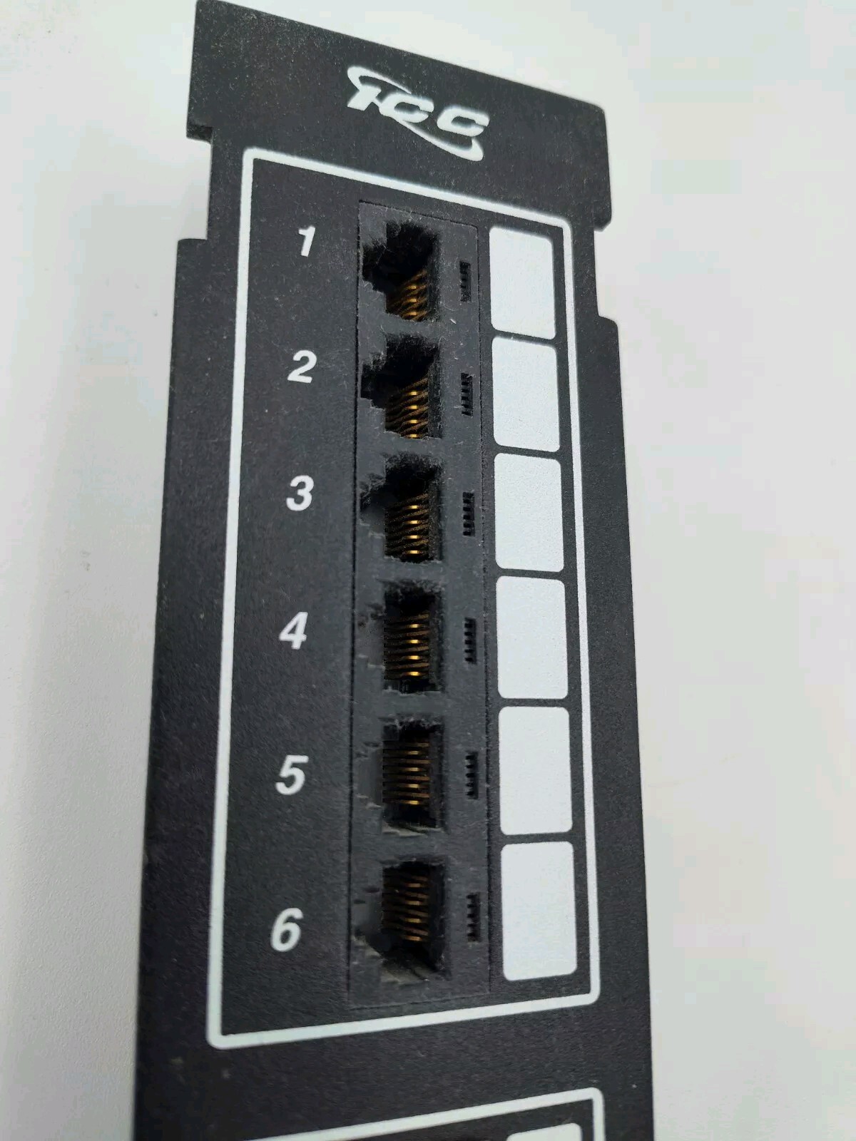 ✅EXCELLENT CONDITION ICC CAT-5 Enhanced 12-Port Patch Panel Ethernet📸SEE PICS📸