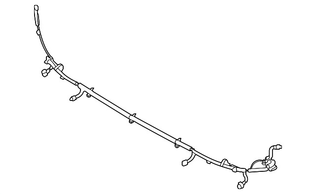 Genuine Nissan Parking Aid System Wiring Harness 24033-6TA0A
