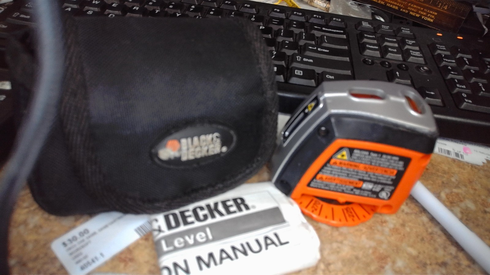 Black & Decker BDL220S Laser Level Wall-Mounting Accessories