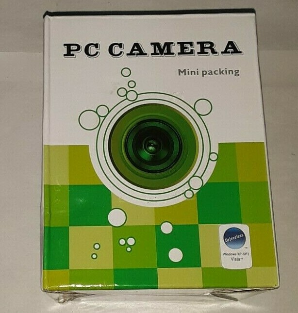 PC CAMERA MINI PACKING DIGITAL WEB CAMERA WITH MANUAL FOCUS FOR WINDOWS uns nib