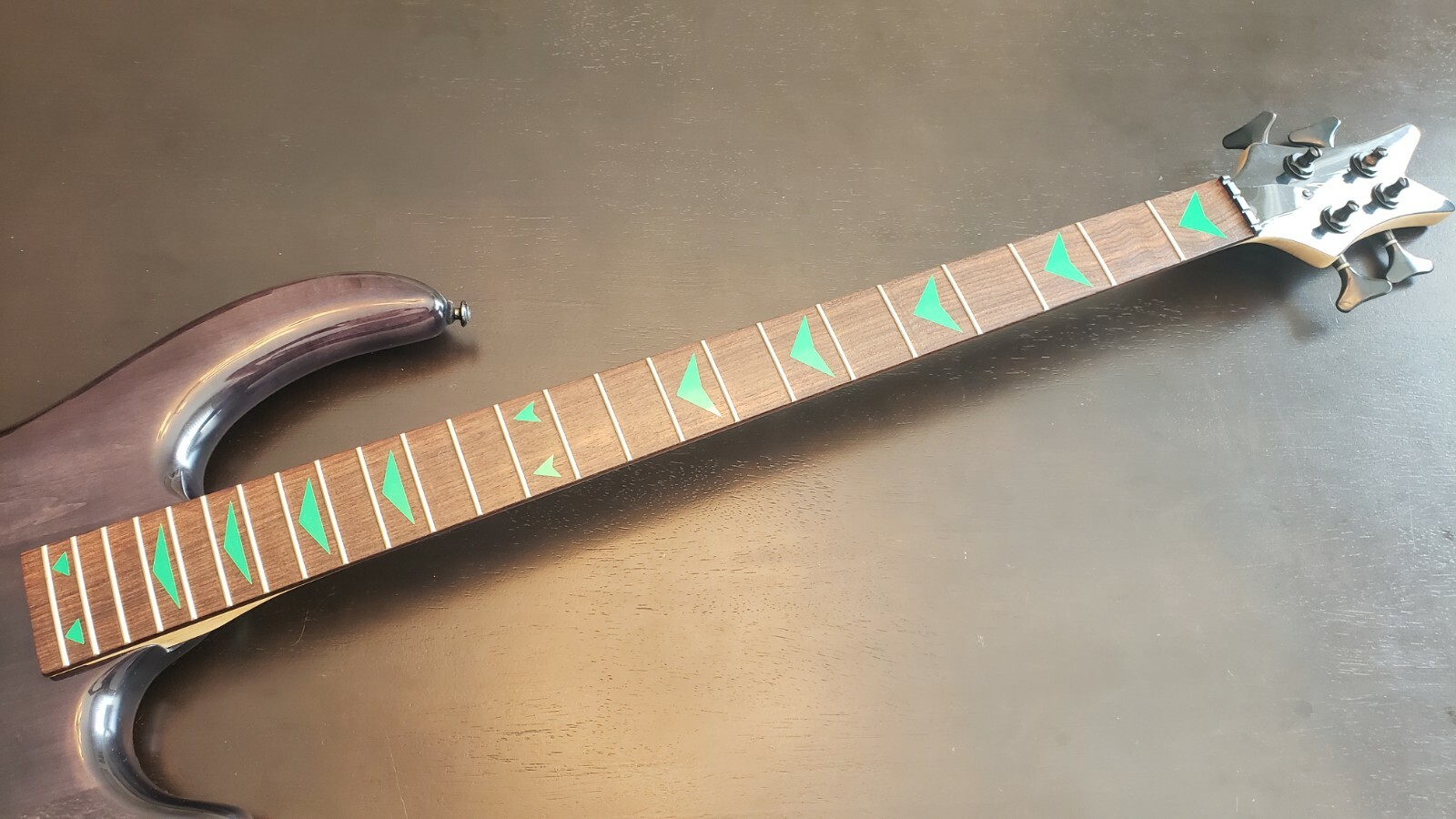 Triangles Design #3 Bass Guitar Fretboard Markers Vinyl Decals Inlays 30 Colors!