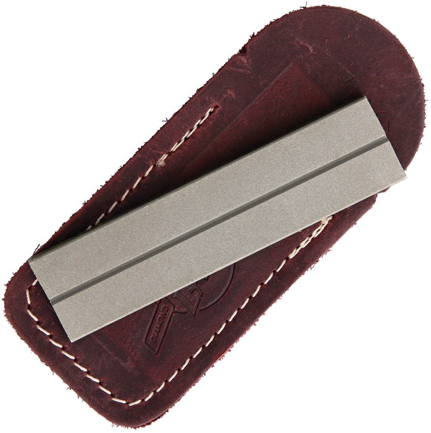Eze-Lap Diamond Super Fine 1200 Grit Pocket Knife Sharpener w/ Pouch 36SF