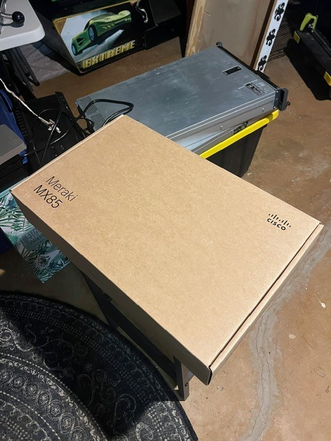 New Cisco Meraki MX85 Router, UNCLAIMED, 30 day return