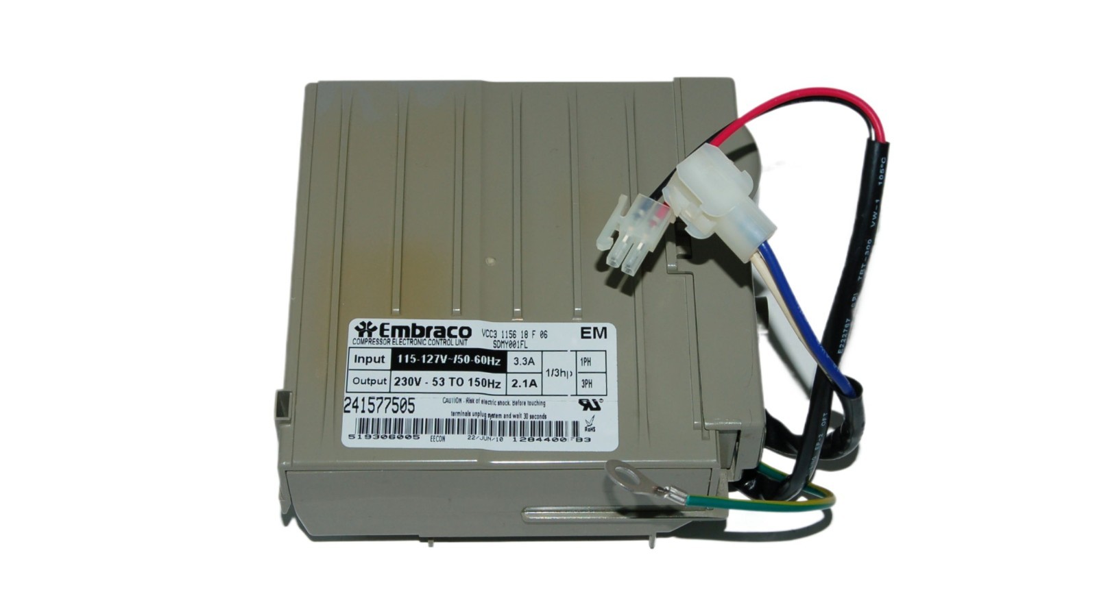 Frigidaire Refrigerator Inverter Board - Part # 241577505 | VCC3 1156 18 F 06